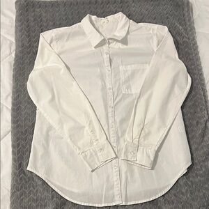 Maurices Crisp White Button Down Shirt
